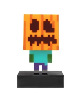 Lampa Paladone Minecraft - Zombie Jack O Lantern  Icon Light 