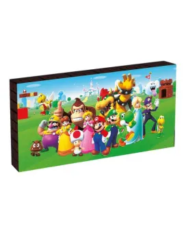 Lampa Pyramid - Super Mario Letterbox - Light Up Canvas