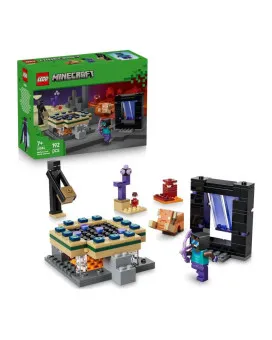 LEGO Minecraft - Nether And End Portal Journey 