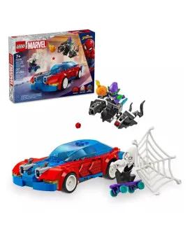 LEGO Spider-Man - Spider-Man Race Car Venom And Green Goblin 