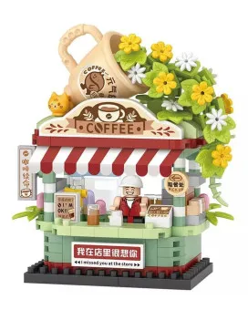 LOZ Micro Block - Coffee Store 
