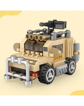 LOZ Micro Block - Machine Gun Truck 
