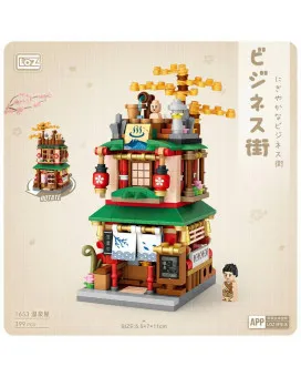 LOZ Micro Block - Onsen House 
