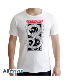 Majica AbyStyle Dragon Ball Z - Shenron N&B - M 