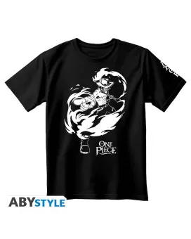 Majica AbyStyle One Piece - Portgas D. Ace - Unisex - L 