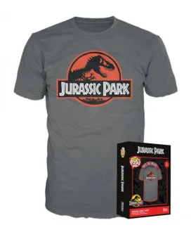 Majica Funko Tees - Jurassic Park POP! - Dominion - Classic Logo T-Shirt (M) 