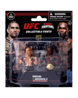 Mini Figure - UFC Octagon Fighters S1 - Collectible Fights - Pereira Vs Adesanya 2