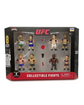 Mini Figure - UFC Octagon Fighters S1 - Collectible Fights - 8 Pack Deluxe Box