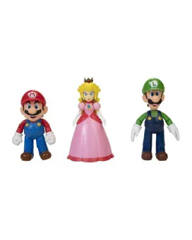 Mini Figure World of Nintendo - 3-Pack - Super Mario Mushroom Kingdom 