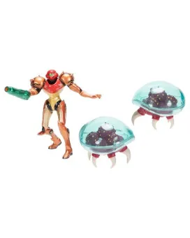 Mini Figure World of Nintendo Metroid - 3-Pack - Samus Bounty Hunter