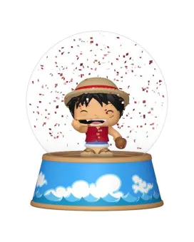 Mini Glitter Globe Anime - One Piece POP! - Monkey D. Luffy