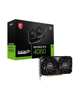 MSI Grafička karta nVidia GeForce RTX 4060 8GB 128bit RTX 4060 VENTUS 2X BLACK 8G OC 