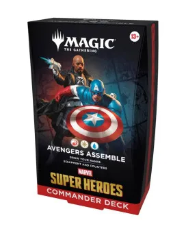 Društvena igra - Magic the Gathering - TCG Marvel Super Heroes - Avengers Assemble - Commander Deck 