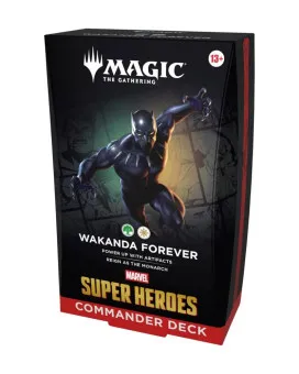 Društvena igra - Magic the Gathering - TCG Marvel Super Heroes - Wakanda Forever - Commander Deck 