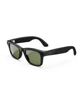 Naočare Ray Ban Meta Wayfarer - Clear To Green Transitions - Matte Black
