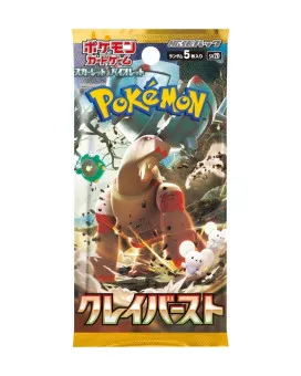 Drustvena igra - Pokemon TCG - SV2D - Clay Burst Booster Pack JPN 