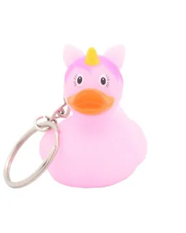 Privezak Lilalu Patkica - Pink Unicorn - Rubber Duck
