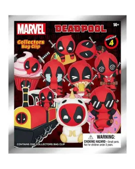 Privezak Marvel - Deadpool Clips Series 4 - Bag Clips 