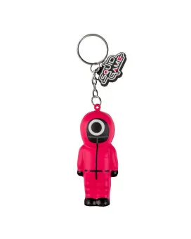 Privezak Squid Game - Soldier Squishy Keychain 