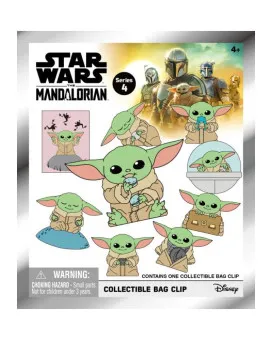 Privezak Star Wars - Mandalorian Series 1 - Foam Bag Clips 