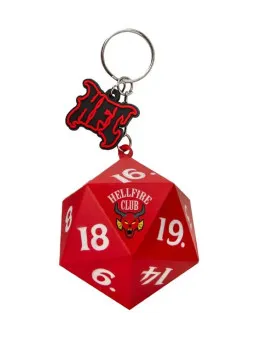 Privezak Stranger Things - Hellfire Club Squishy Keychain 