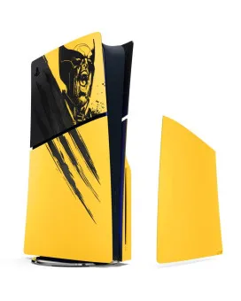 Maska za Playstation 5 Slim Konzolu - Marvel’s Wolverine Battle Yellow - Limited Edition 
