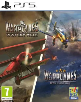 PS5 WarPlanes Double Pack - WWI Sky Ages + WWII Dogfight 