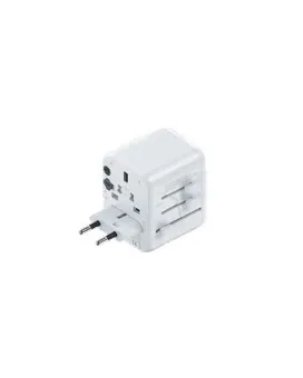 Putni adapter Remax 2.4 A RP-U23 UK/EU/US/AU - White 