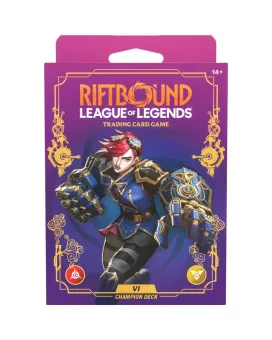 Društvena igra - Board Game - Riftbound League of Legends LOL - TCG Unleashed Champion Deck - Vi 