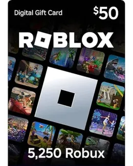 Roblox Gift Card $50 / 5250 Robux  - Digital Code 