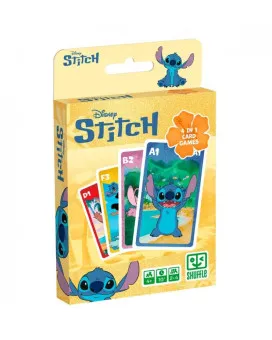 Društvena igra Stitch - Shuffle Fun 4 in 1 