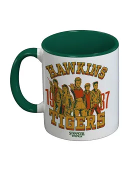 Šolja Pyramid - Stranger Things - Hawkins Tigers Inner Coloured Mug