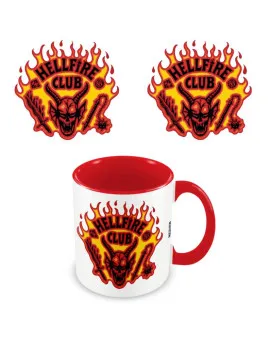 Šolja Stranger Things - Hellfire Club Inner Coloured Mug 