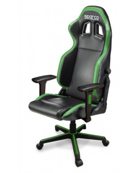 Gaming Stolica Sparco ICON Black / Fluo Green 