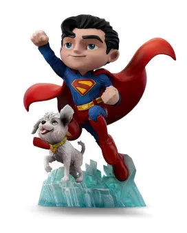 Statue Minico - Superman Legacy - Superman And Krypto