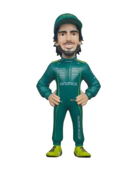 Statue Minix - F1 Aston Martin - Fernando Alonso 