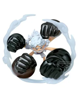Statue One Piece - World Collectable Figure - Monkey D. Luffy Gear5 Gum-Gum Dawn Gatling