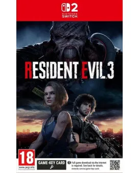 Switch 2 Resident Evil 3 Remake (Game Key Card) 