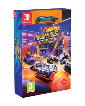 Switch Hot Wheels Unleashed 2 -Turbocharged Pure Fire Edition - Code in a Box 