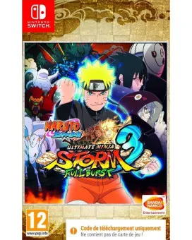 Switch Naruto Shippuden - Ultimate Ninja Storm 3 - Full Burst - Code in a Box 