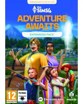 PCG The Sims 4 - Adventure Awaits (EP20) - Code in a Box 