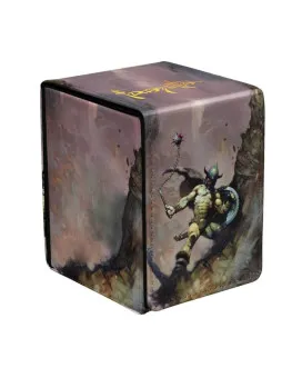 Ultra Pro Artist Spotlight Frank Frazetta - Alcove Flip Deck Box - Warrior with Ball and Chain