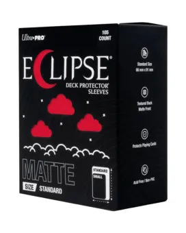 Ultra Pro Gloss Eclipse Standard Deck Protector Sleeves 105 - Apple Red