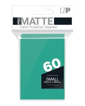 Ultra Pro Matte Small Deck Protector Sleeves 60 - Aqua