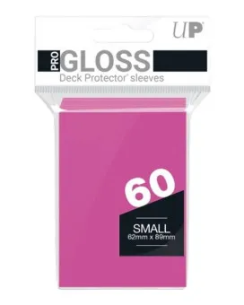 Ultra Pro Matte Small Deck Protector Sleeves 60 - Bright Pink
