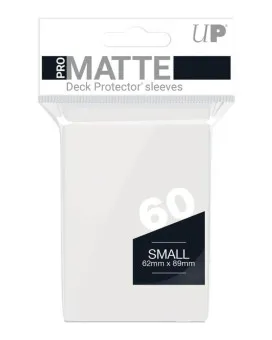 Ultra Pro Matte Small Desk Protector Sleeves 60 - Clear 