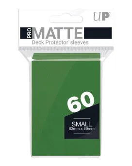 Ultra Pro Matte Small Deck Protector Sleeves 60 - Green