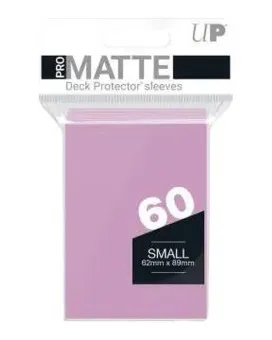 Ultra Pro Matte Small Desk Protector Sleeves 60 - Pink 