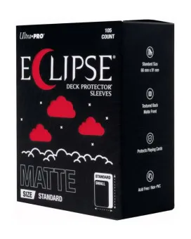 Ultra Pro Matte Eclipse Standard Deck Protector Sleeves 105 - Apple Red 