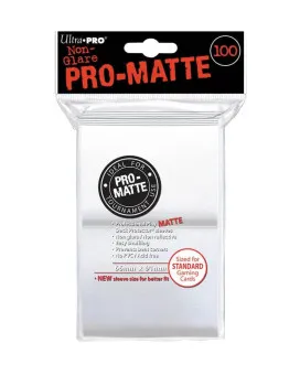 Ultra Pro Matte Standard Deck Protector Sleeves 100 - White